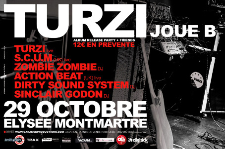 Turzi : gagnez vos places pour l’Elysée-Montmartre jeudi 29