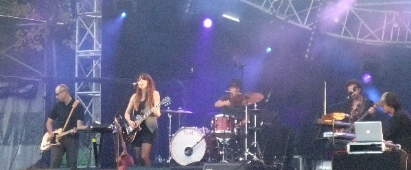 Keren Ann à Rock en Seine 2011